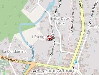 Carte de La Poste à Saint-antonin-noble-val