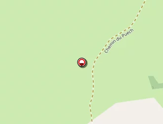 Carte de Azinieres (earl) à Saint-beauzély