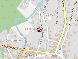 Carte de Le Commerce à Saint-antonin-noble-val