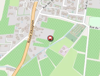 Carte de Vachet à Violès