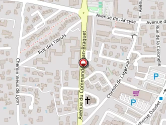 Carte de Stc Bir à Bagnols-sur-cèze