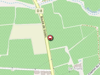 Carte de Combe à Vacqueyras