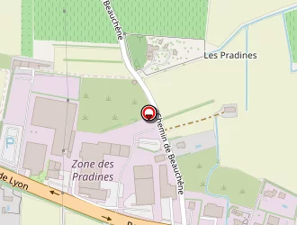 Carte de Eydoux (ets) à Orange