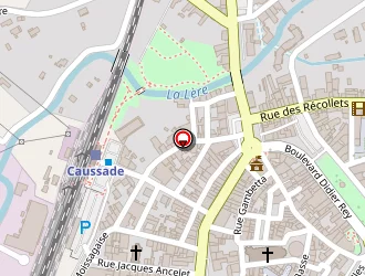 Carte de Médal René à Caussade