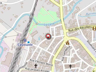 Carte de Delcasse Martine à Caussade