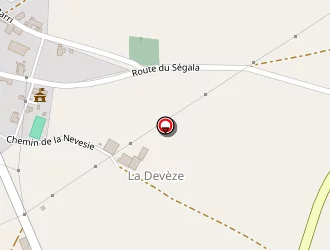 Carte de Circuit De Randonnee à Centrès