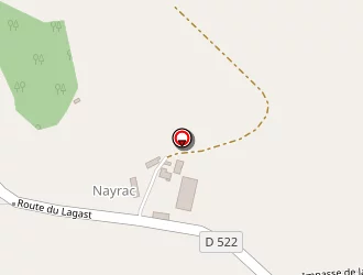 Carte de Gaffier à Cassagnes-bégonhès