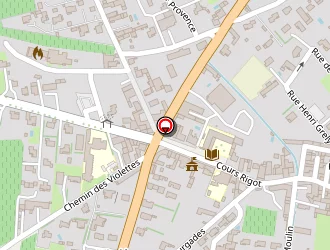 Carte de La Poste à Violès