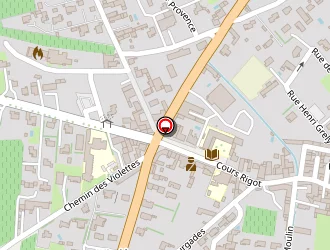 Carte de Les Croisières à Violès