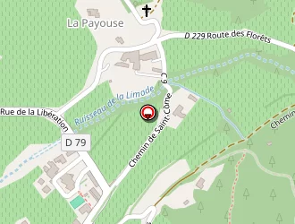 Carte de Tennis à Gigondas