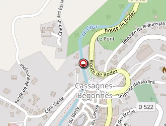 Carte de Ecole Publique à Cassagnes-bégonhès