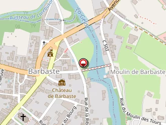 Carte de La Poste à Barbaste