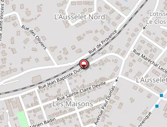 Carte de Ecole Maternelle à Salindres