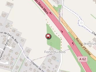 Carte de L'ours Blanc à Estillac