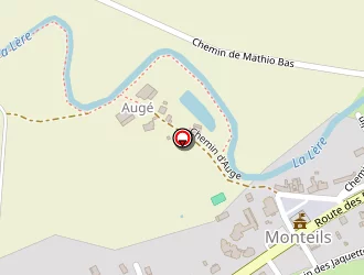 Carte de Boulodrome à Monteils