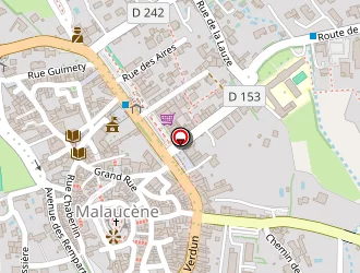 Carte de Cours à Malaucène