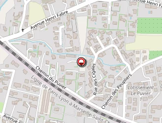 Carte de Canet David à Piolenc