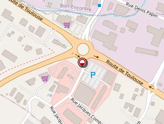 Carte de Thd47 à Castelculier