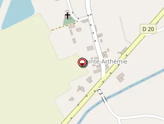 Carte de La Poste à Saint-amans