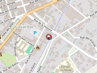 Carte de Ecole De Filles à Lavardac