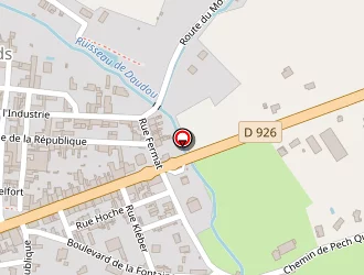 Carte de Bm Logistique à Septfonds