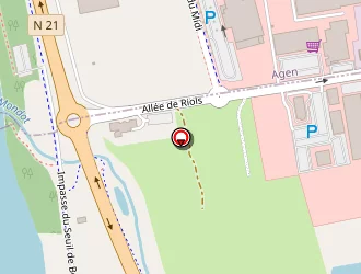 Carte de Le Sarment Brûlant à Boé