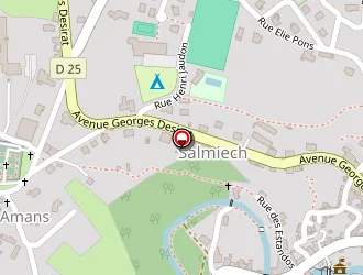 Carte de Centre Equestre à Salmiech