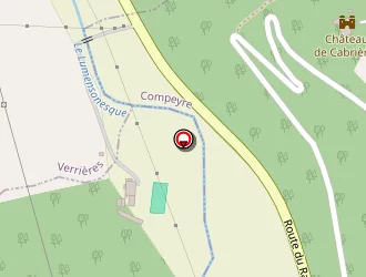 Carte de Ferme Equestre à Aguessac