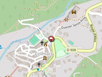 Carte de Le Crazy Pub à Colmars