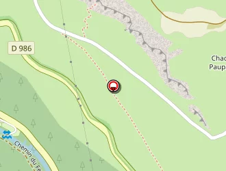 Carte de Camping Capelan à Meyrueis