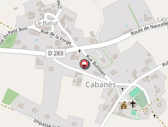 Carte de Ramade Paulette à Cabanès