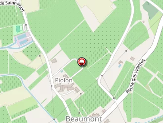 Carte de La Fourchette Du Ventoux à Beaumont-du-ventoux