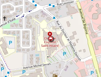 Carte de Amj Services Paysagers à Boé