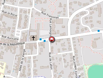 Carte de Le Centre à Bon-encontre