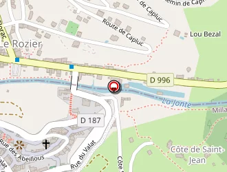 Carte de Lepetit à Peyreleau