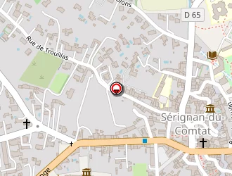 Carte de La Poste à Sérignan-du-comtat