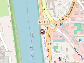 Carte de Helogolf à Agen