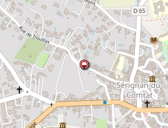 Carte de Carapat' à Sérignan-du-comtat