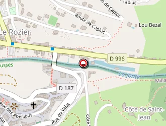 Carte de Molinier-brudy Claude à Rozier (le)