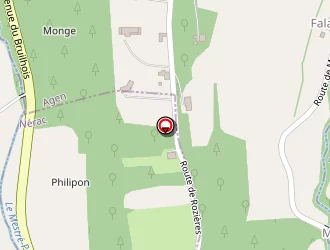 Carte de Petit Georges à Sérignac-sur-garonne