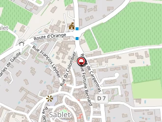 Carte de Au Chat Qui Miaule à Sablet