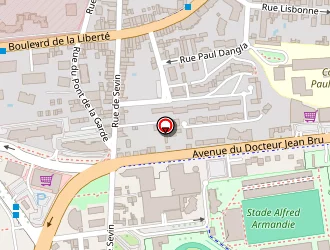 Carte de Conseil Général à Agen