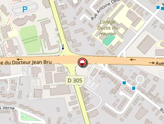 Carte de L'oasis Services à Agen