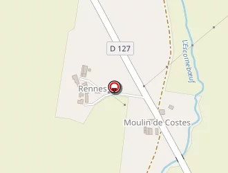 Carte de Val De Costes à Saint-maurin