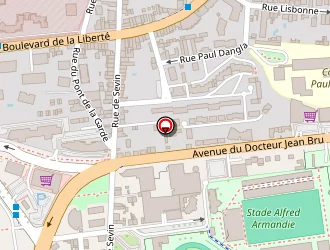 Carte de Pôle Emploi à Agen