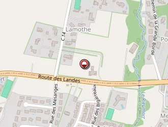 Carte de Laffont Granulats à Brax