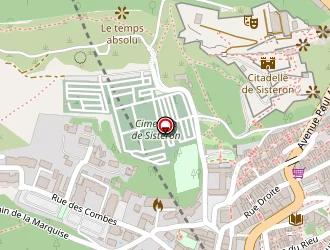 Carte de Cinéma Rex à Sisteron