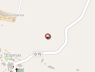 Carte de Boulodrome à Espinas