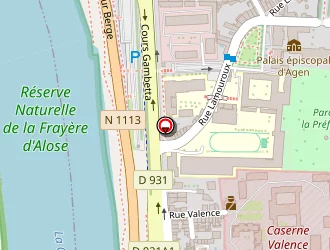 Carte de Entreprise Arenas à Agen