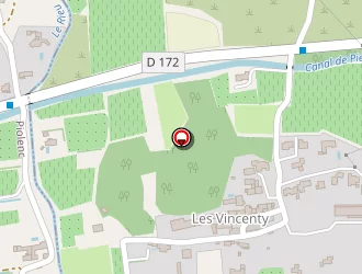 Carte de Juvin Tp à Uchaux